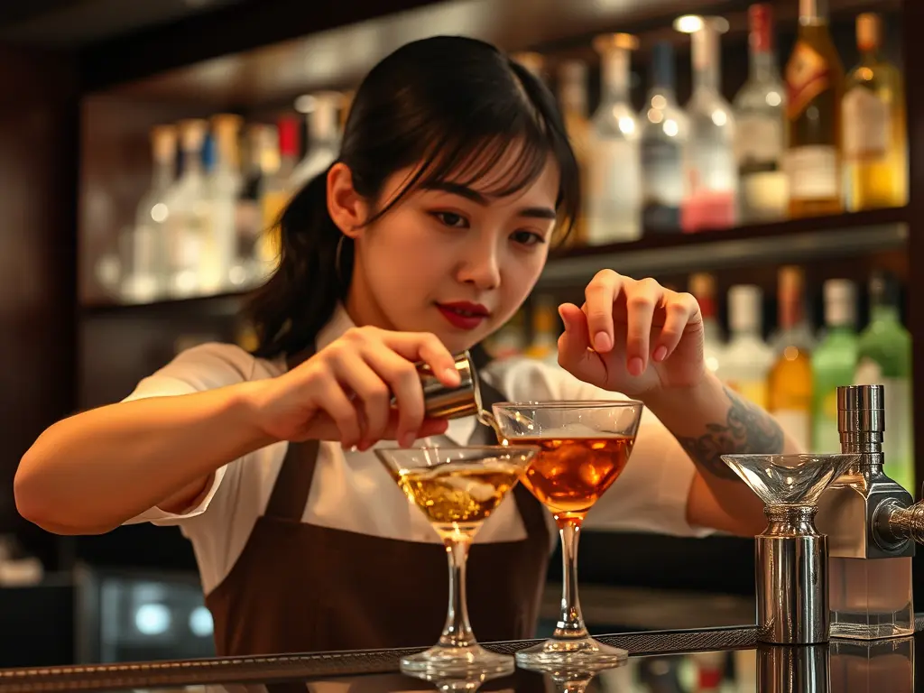 Pouring Minuman Beralkohol: Di Mana Nilai Paling Sering Menguap